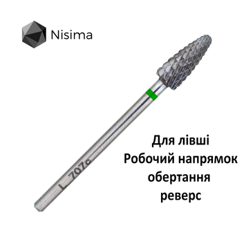 Фреза лівостороння L_707cK 06303 фото Micro-NX