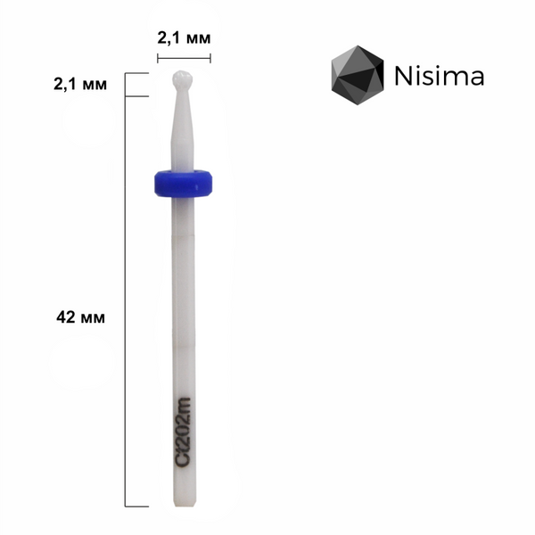 Фреза керамічна Ct202mK 05023 фото Micro-NX