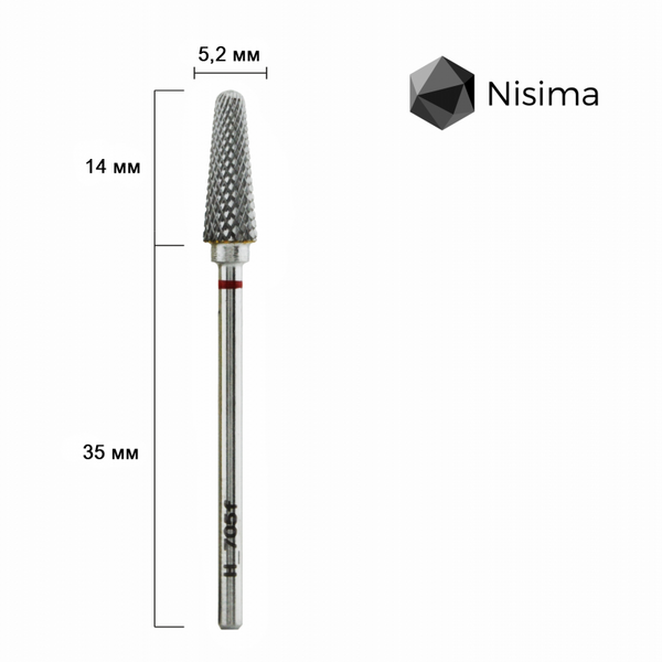 Фреза твердосплавна H_705fK 07096 фото Micro-NX