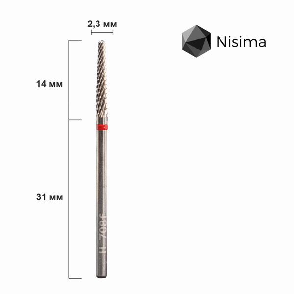 Фреза твердосплавна H_708fK 03056 фото Micro-NX