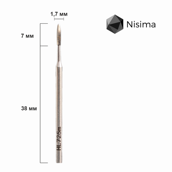 Фреза твердосплавна Hl725mK 03898 фото Micro-NX