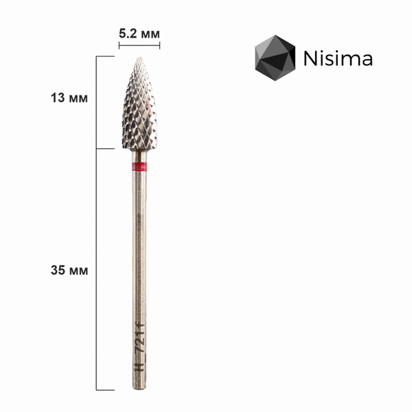 Фреза твердосплавна H_721fK 05716 фото Micro-NX