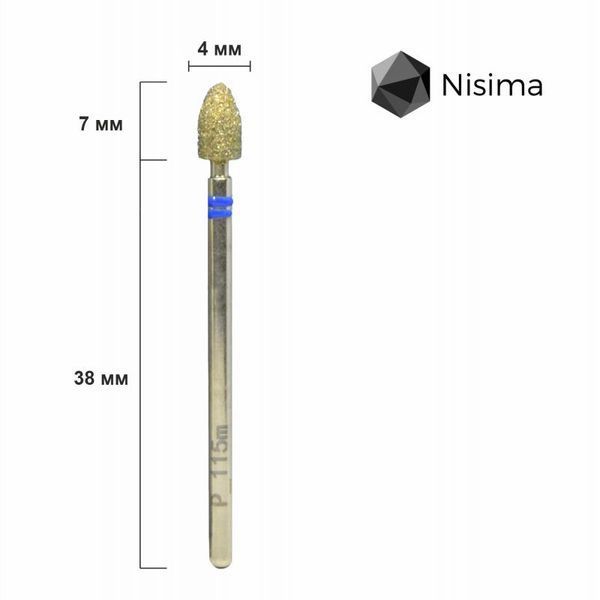 Алмазна насадка P_115mK 03318 фото Micro-NX