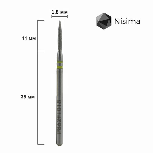Алмазна насадка P862i018 07236 фото Micro-NX