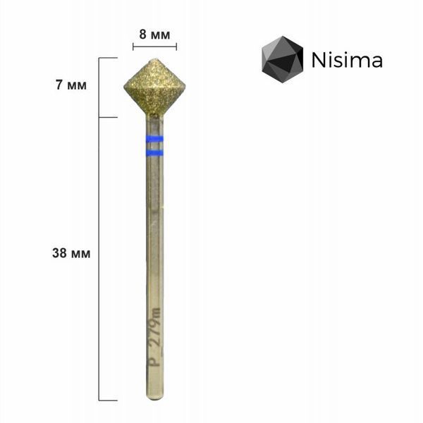 Алмазна насадка P_279mK 03319 фото Micro-NX