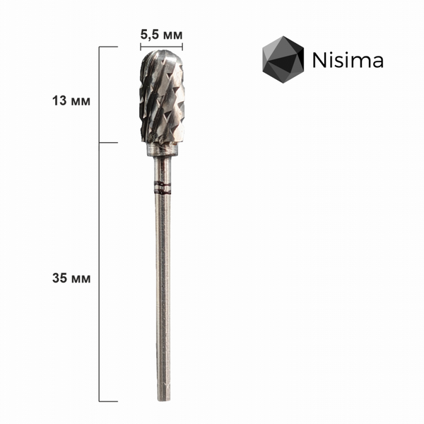 Фреза твердосплавна H_717sK 03300 фото Micro-NX