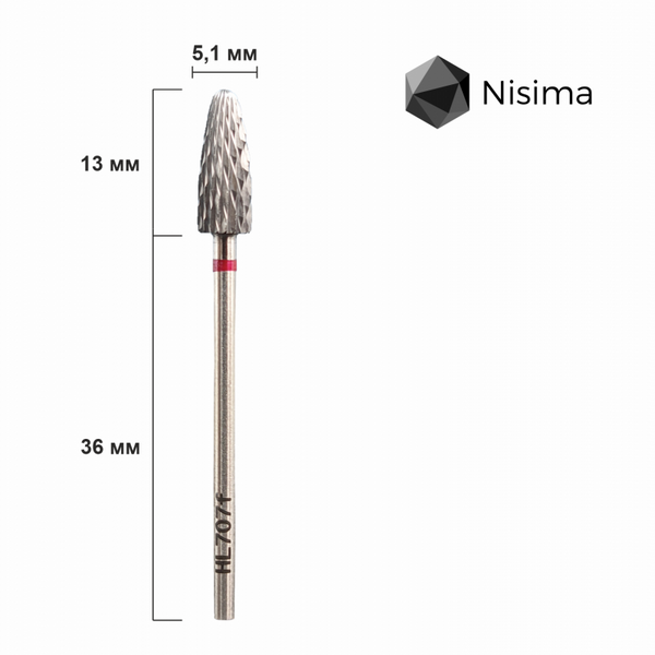 Фреза твердосплавна Hl707fK 05010 фото Micro-NX